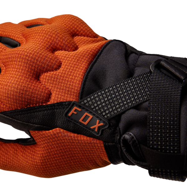 Gants Moto FOX Stealth Bomber Pro Orange Dessus