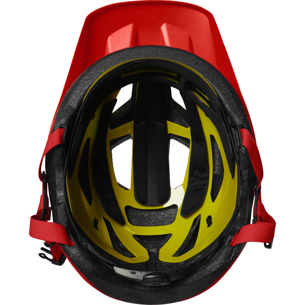 Casque de Vélo Ouvert FOX MAINFRAME TRVRS Rouge Fluo Intérieur