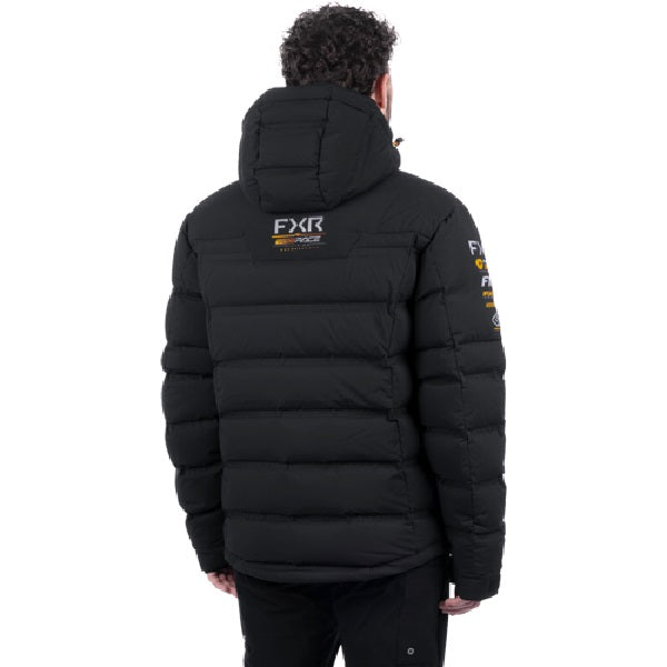 Manteau de Motoneige Race Division Down frx de dos