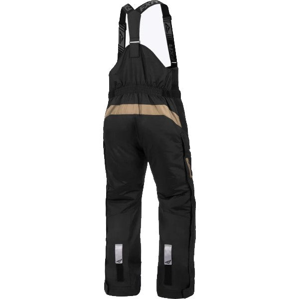 Pantalon de Motoneige Team FX noir brun, de dos