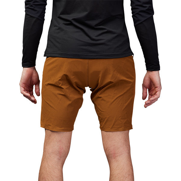 Short de Vélo de Montagne FOX Flexair Ascent Doublé Brun