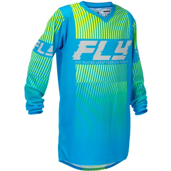 Chandail de Motocross F-16 Junior /Fly/haute visibilité, de face