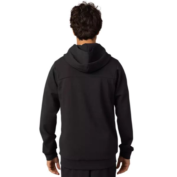 Coton Ouaté FOX Zip Rise Noir Dos