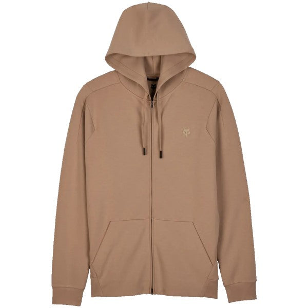 Coton Ouaté avec Fermeture Éclair Rise Beige de face