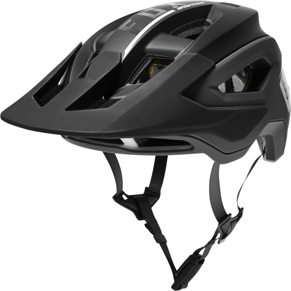 Casque de Vélo Ouvert FOX Speedframe Pro Blocked Noir Profil