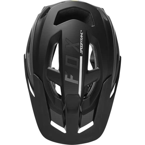 Casque de Vélo Ouvert FOX Speedframe Pro Blocked Noir Dessus