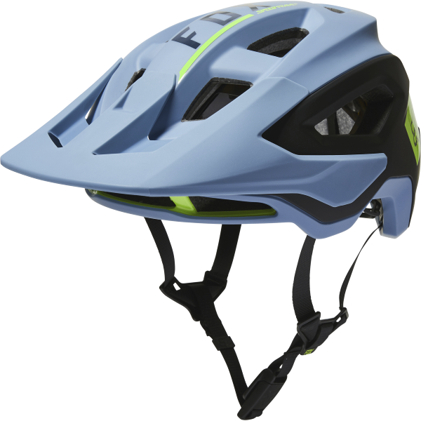 Casque de Vélo Ouvert FOX Speedframe Pro Blocked Dusty Bleu Profil