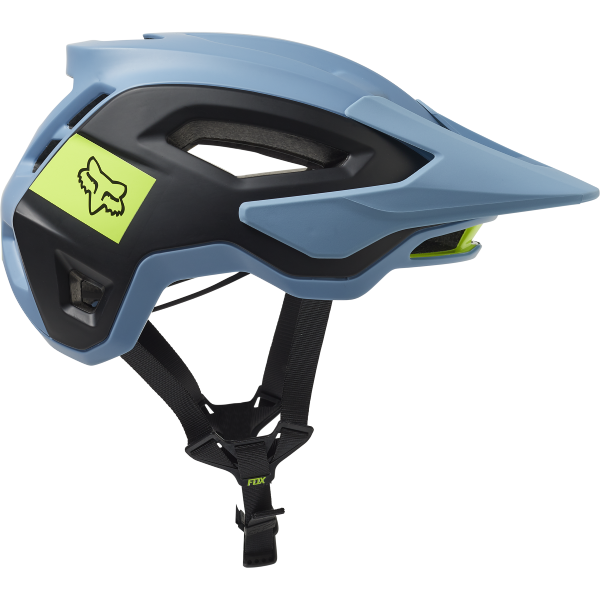 Casque de Vélo Ouvert FOX Speedframe Pro Blocked Dusty Bleu