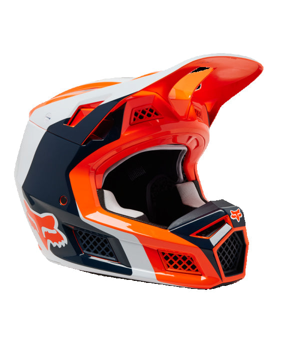 Casque de Motocross V3 RS Efekt Orange