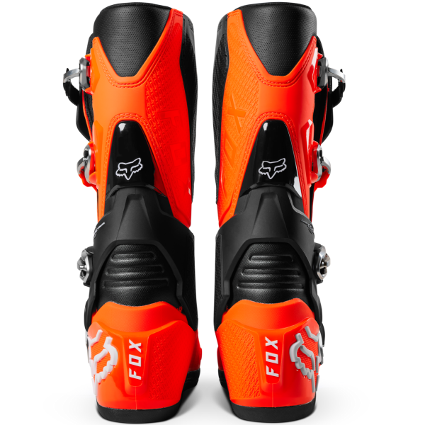 Bottes Fox Motion Orange Arrière