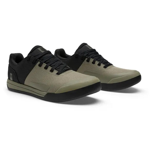 Chaussures Vélo de Montagne Union Canvas vert, de côté