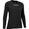Maillot de Vélo Defend Thermal Femme/Fox/noir, de face