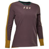 Maillot de Vélo Defend Thermal Femme/Fox/brun foncé, de face
