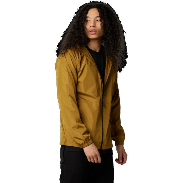 Manteau Coupe-Vent Finisher Jaune de gauche