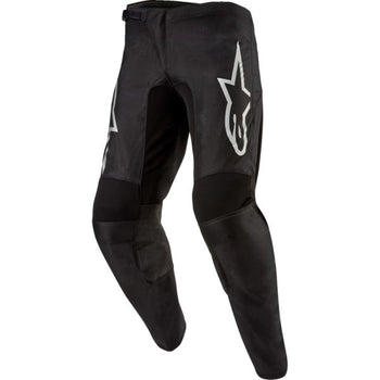 Pantalon de Motocross Fluid Graphite Noir/Gris de face