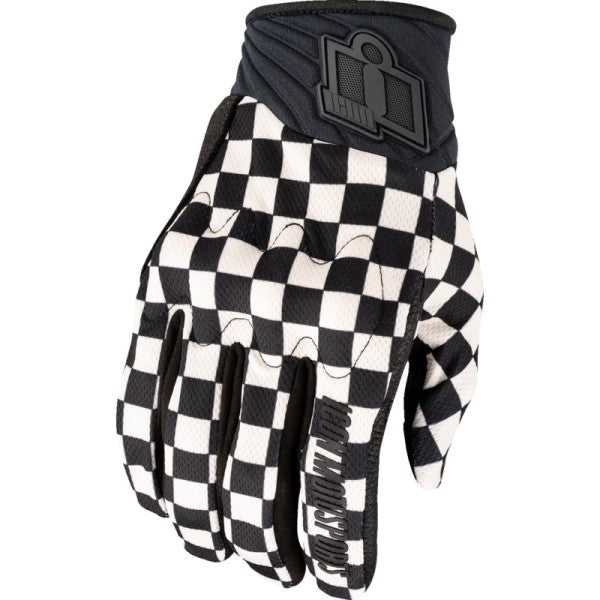 Gants de Moto Anthem 3 CX Noir/Blanc de l'extérieur