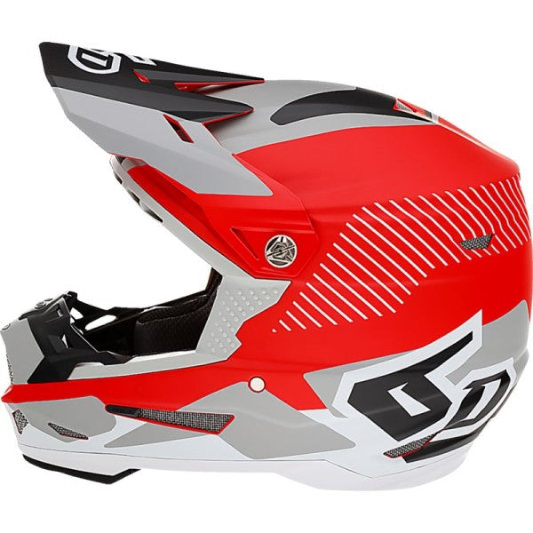 Casque de Motocross ATR-2 Fusion Rouge de droite