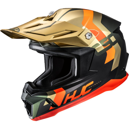 Casque de Motocross C50 Primal Noir/Or