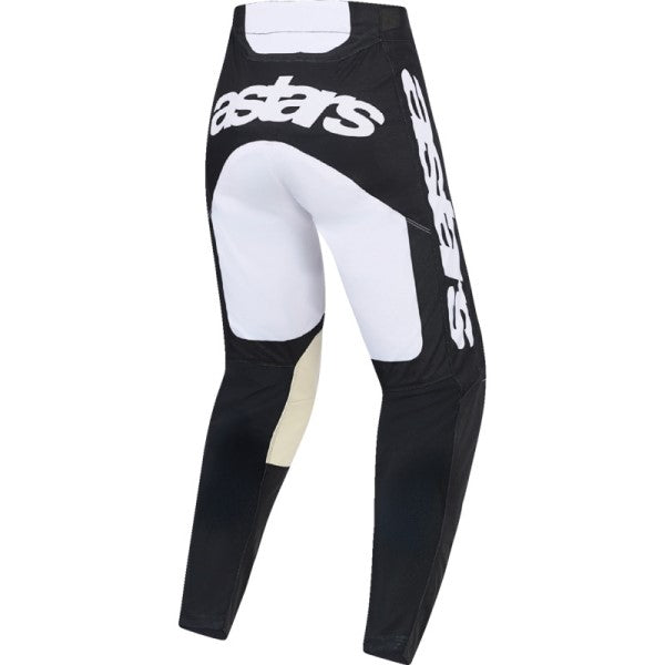 Pantalon de Motocross Racer Air Riway Noir/Blanc de dos