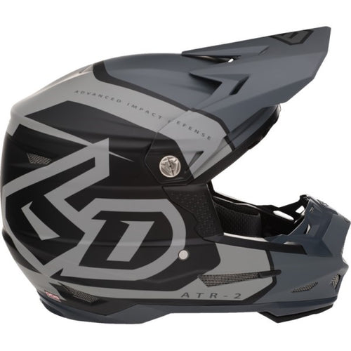 Casque de Motocross ATR-2 Torque Noir côté gauche