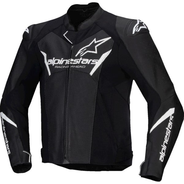 Manteau de Moto Faster V3 Airflow Noir/Blanc