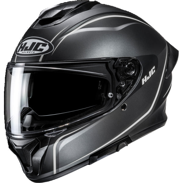 Casque Intégral de Moto C71 QUEZ Noir/Gris