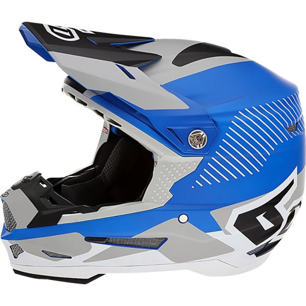 Casque de Motocross ATR-2 Fusion Bleu de droite