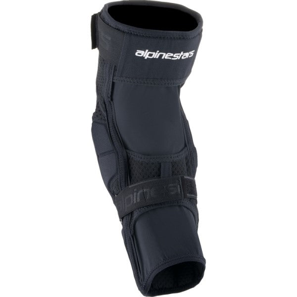 Protège-Genoux de Motocross A-Impact Plasma Elite Noir, arrière