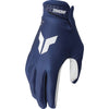 Gants de Motocross Launchmode Split Junior Thor Bleu/Blanc