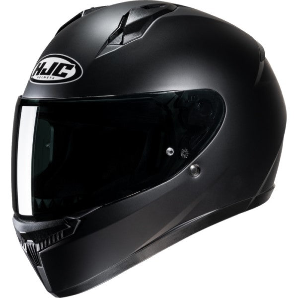 Casque Intégral de Moto C10 Junior Noir Mat