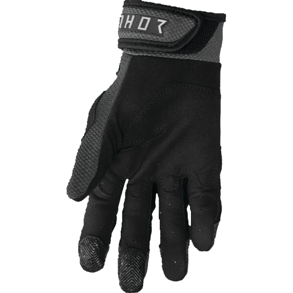 Gants de Moto Terrain Noir, Paume