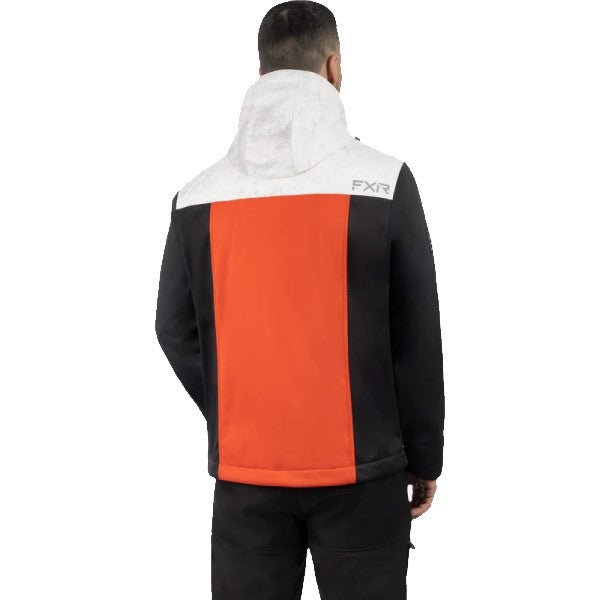 Manteau Softshell Renegade Orange Dos