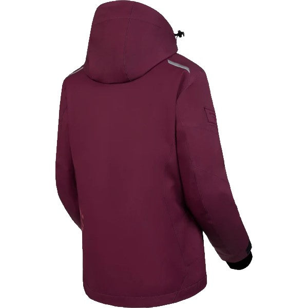 Manteau de Motoneige Renegade FX bordeaux, de dos