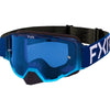 Lunettes de Motocross Maverick FXR Bleu