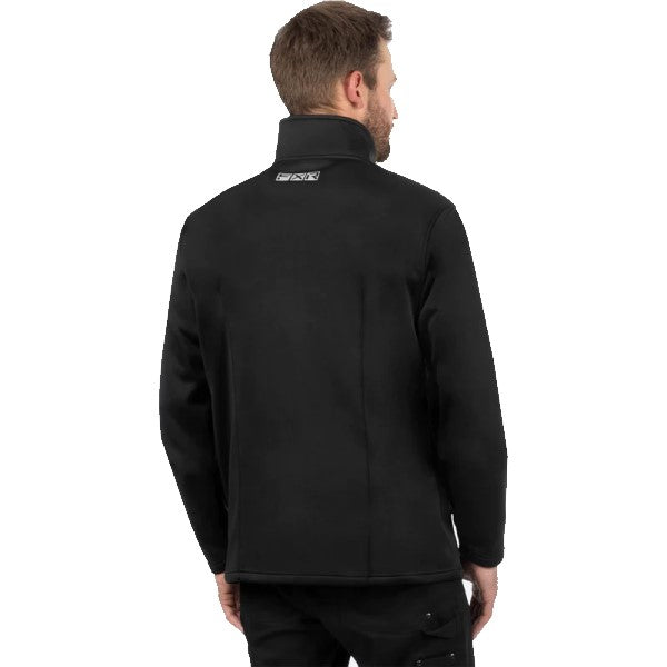 Manteau Zip-Up Elevation Tech Noir Dos