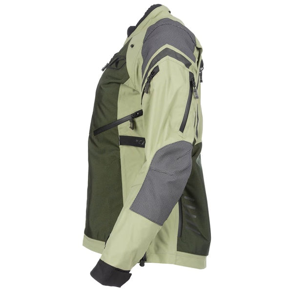 Manteau de Moto Artemis Femme Klim Vert de droite