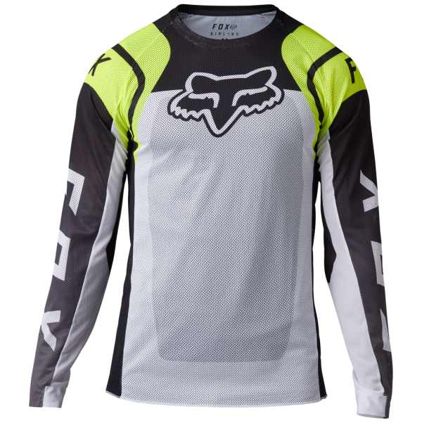 Chandail de Motocross Fox Airline Sensory Jaune