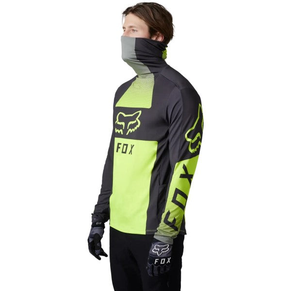 Chandail de Motocross Ranger Drive Krux SXS Haute-Visibilité/Noir essayage de droite