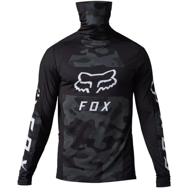 Chandail de Motocross Ranger Drive Krux SXS Noir/Camo de face