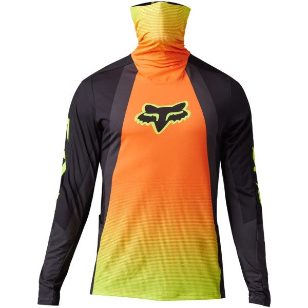 Chandail de Motocross Ranger Drive Vurt SXS Orange/Jaune de face
