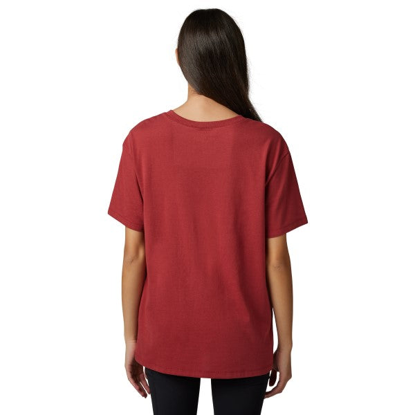 T-shirt Boundary Femme Rouge