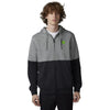 Coton ouate Zip Fox X Kawasaki Noir/Gris