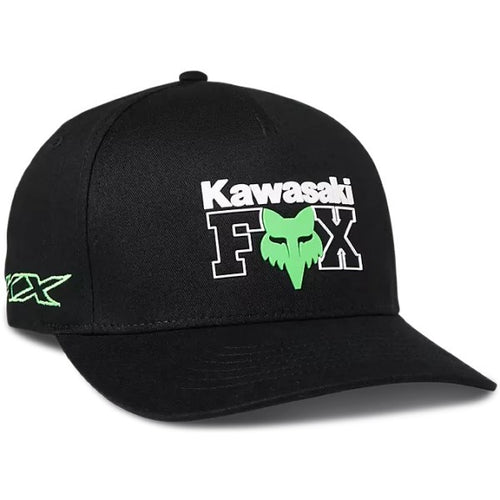 Casquette Fox Kawasaki Flexfit - Liquidation||Cap Fox Kawasaki Flexfit - Clearance