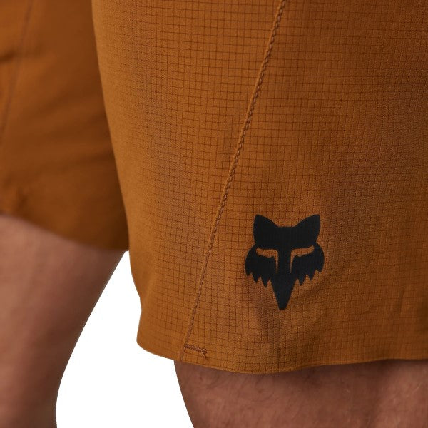Short de Vélo de Montagne FOX Flexair Ascent Doublé Brun