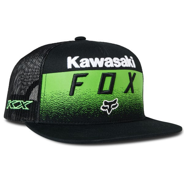 Casquette Fox x Kawasaki Snapback Noir