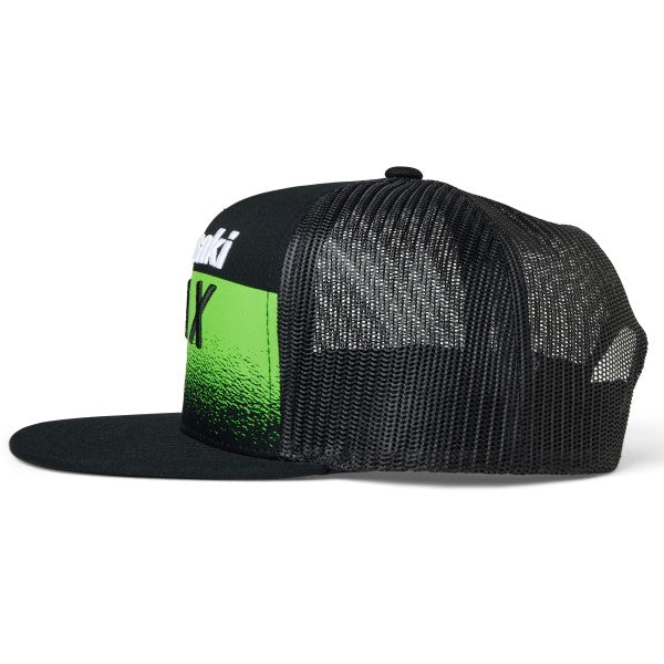 Casquette Fox x Kawasaki Snapback Nor gauche