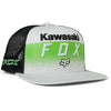 Casquette Fox x Kawasaki Snapback Gris Clair