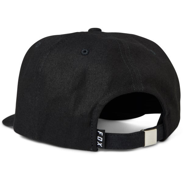 Casquette Alfresco Ajustable Noir Derrière