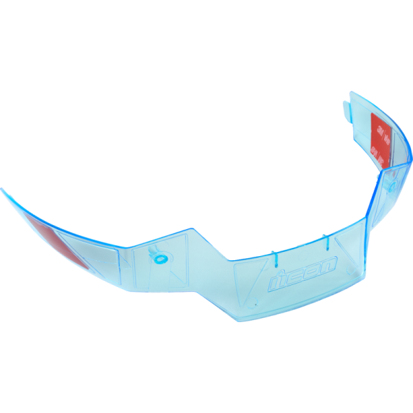 Aileron Arrière pour Casques Airflite Icon Bleu Clair, arrière