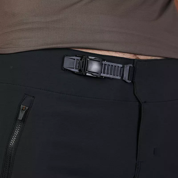 Short MTB FOX Flexair Doublé Noir Modèle Ceinture